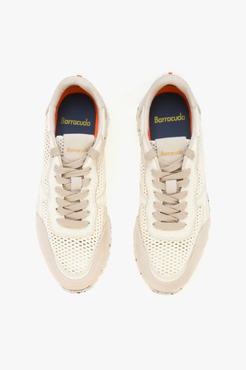 Sneaker Rocket in nabuck e tessuto retinato intrecciato - 5