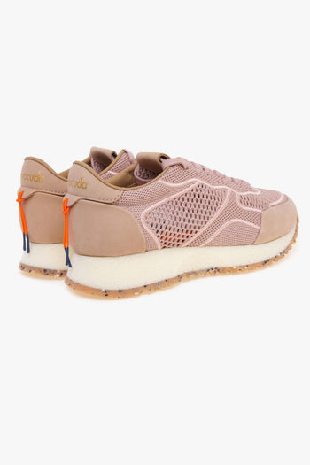 Sneaker Rocket in nabuck e tessuto retinato intrecciato - 3