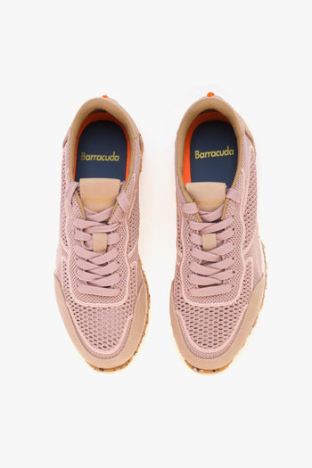 Sneaker Rocket in nabuck e tessuto retinato intrecciato - 5