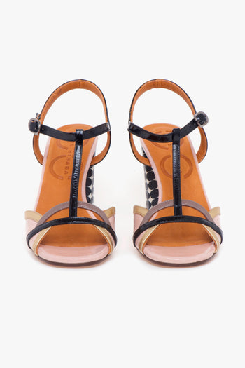 Sandalo in naplack con tacco 85 mm - 5