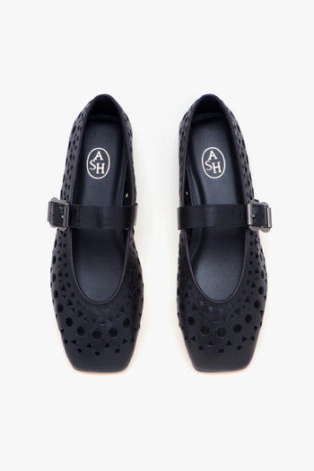 Ballerina Brook in pelle laserata con cinturino regolabile - 5