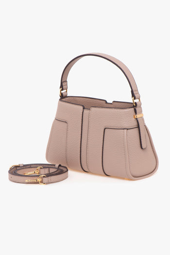 Borsa a mano in ecopelle martellata - 2