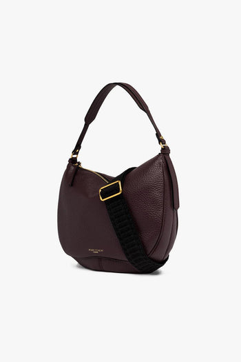 Borsa monospalla "Chiara" in pelle martellata - 3