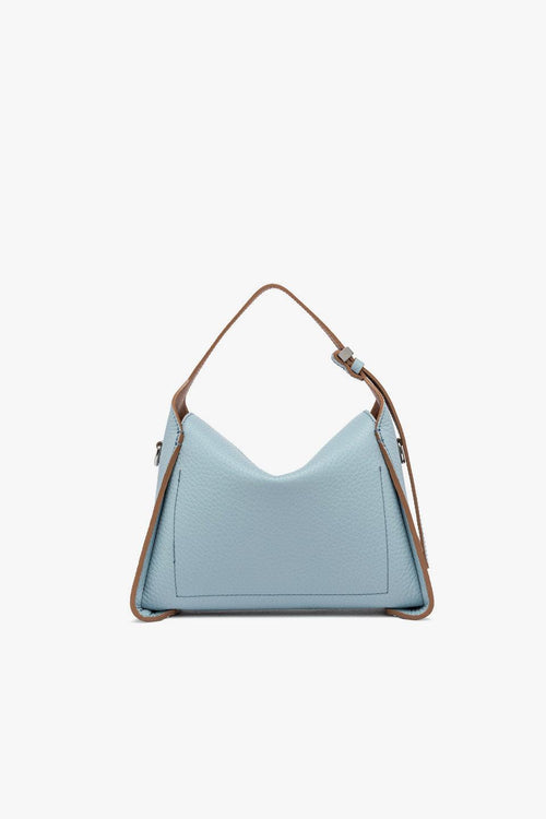 Borsa a spalla "Penelope" in pelle martellata