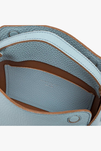 Borsa a spalla "Penelope" in pelle martellata - 3