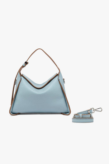 Borsa a spalla "Penelope" in pelle martellata - 5