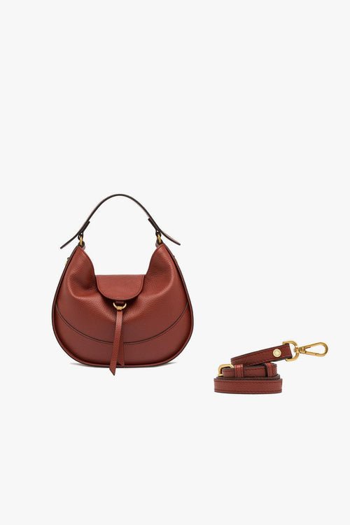 Borsa a mano Edith in pelle con tracolla