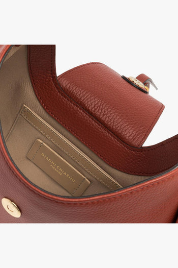 Borsa a mano Edith in pelle con tracolla - 4