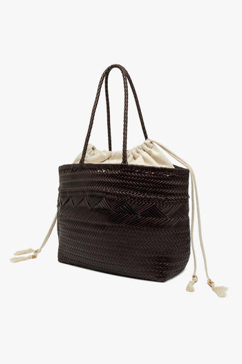 Borsa shopping Paoloma in pelle intrecciata (mis. grande) - 2