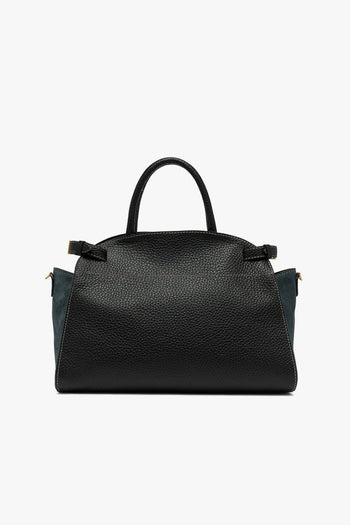 Borsa a mano "Farah" in pelle martellata - 3