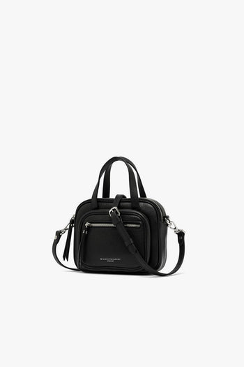 Borsa bauletto Carrè in pelle martellata - 2