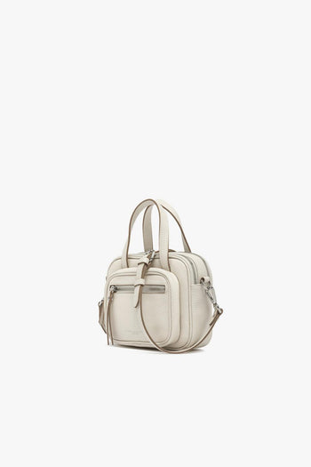 Borsa bauletto Carrè in pelle martellata - 2