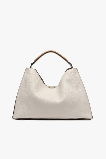 Borsa Aurora in pelle martellata con forma a trapezio - 3