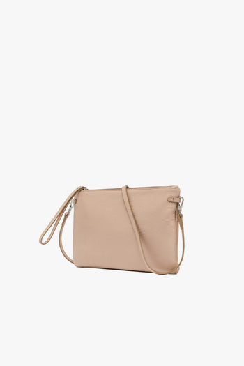 Pochette "Hermy" in pelle martellata - 2