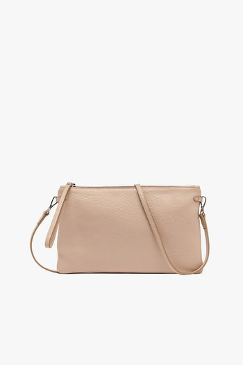 Pochette "Hermy" in pelle martellata - 7