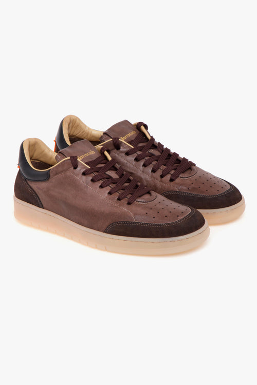 Sneaker "Guga" in pelle e camoscio - 2