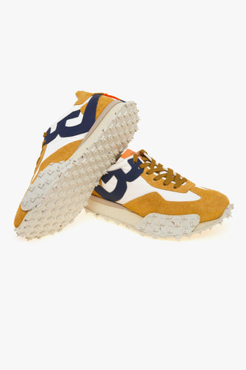 Sneaker Impact Plus in camoscio e tessuto tecnico - 4