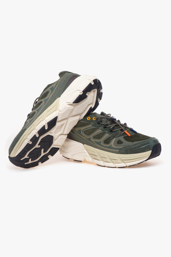 Sneaker "Round One" in pelle e camoscio - 4