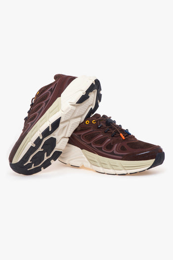 Sneaker "Round One" in pelle e camoscio - 4