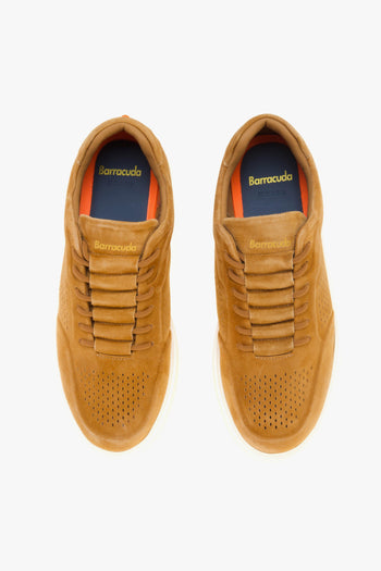 Sneaker slip-on Phoenix in camoscio laserato - 5