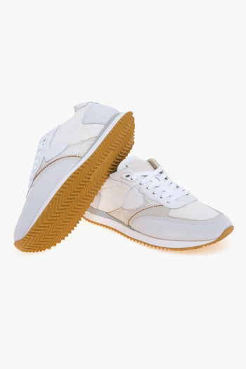 Sneaker Blville in camoscio e tessuto - 4