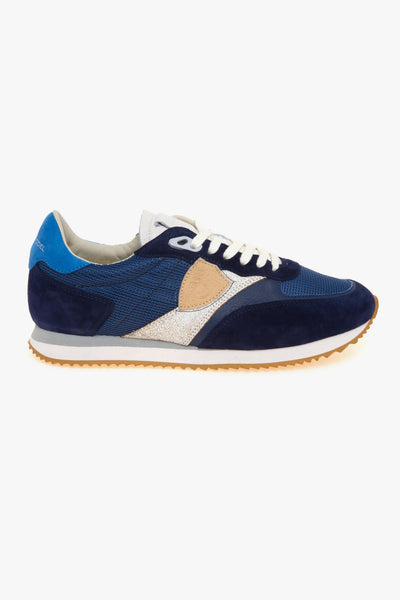 Sneaker Blville da uomo in camoscio e tessuto