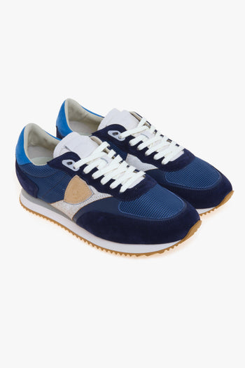 Sneaker Blville da uomo in camoscio e tessuto - 2