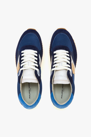 Sneaker Blville da uomo in camoscio e tessuto - 5