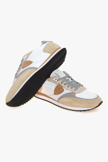 Sneaker Blville da uomo in camoscio e tessuto - 4