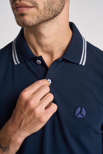 Polo in piquet ultra-light stretch - 6