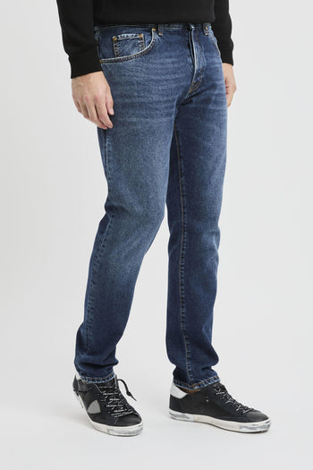 Jeans Breackbeat in denim effetto vintage - 2