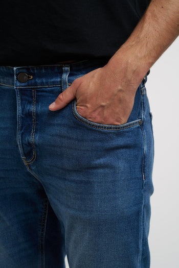 Jeans in denim tapered fit - 6