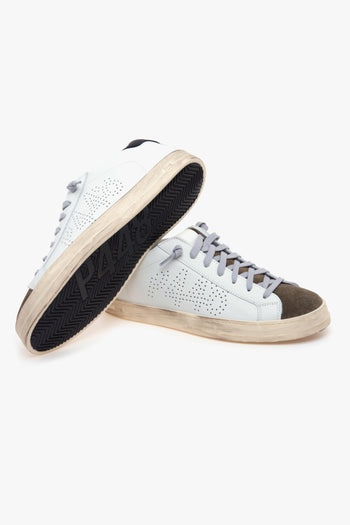 Sneaker in pelle e camoscio - 4