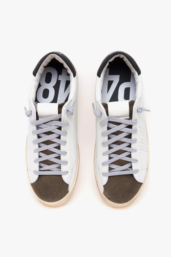 Sneaker in pelle e camoscio - 5