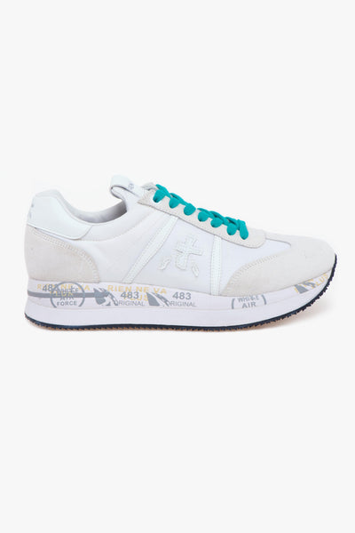 Sneaker Conny in camocio e tessuto