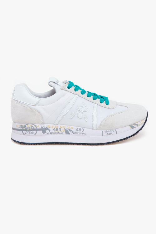 Sneaker Conny in camocio e tessuto