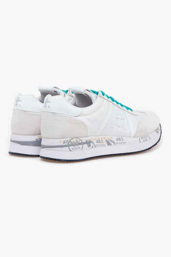 Sneaker Conny in camocio e tessuto - 3