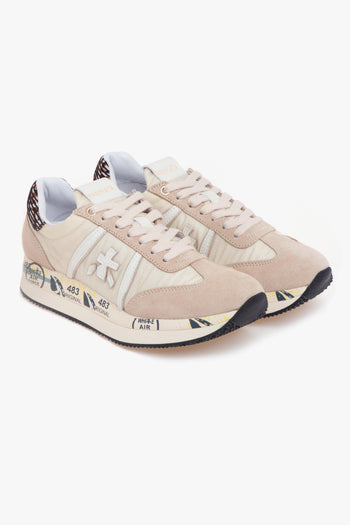 Sneaker Conny in camoscio e tessuto - 2