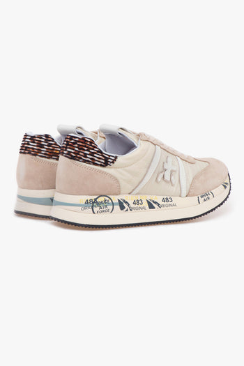 Sneaker Conny in camoscio e tessuto - 3