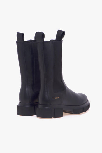 Chelsea boot in pelle con gambale alto - 3