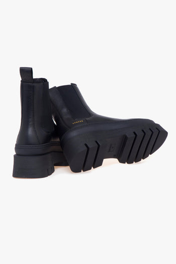 Chelsea boot in pelle con maxi platform - 4