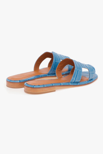 Ciabatta in pelle stampa cocco - 3