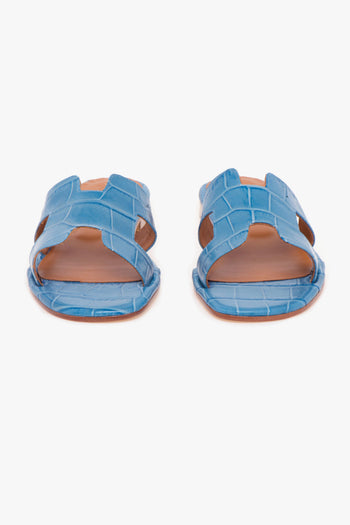 Ciabatta in pelle stampa cocco - 5