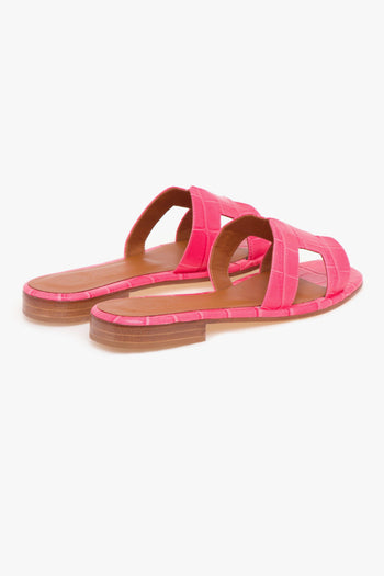 Ciabatta in pelle stampa cocco - 3