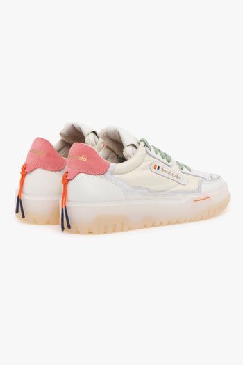 Sneaker "Earving" in pelle e tessuto - 3