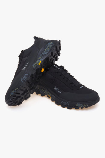 Sneaker Devin in tessuto e gomma termosaldata - 4