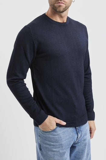 Maglia girocollo in lana merino extrafine - 3