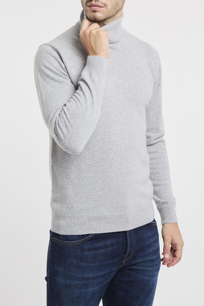 Maglia collo alto in misto cashmere