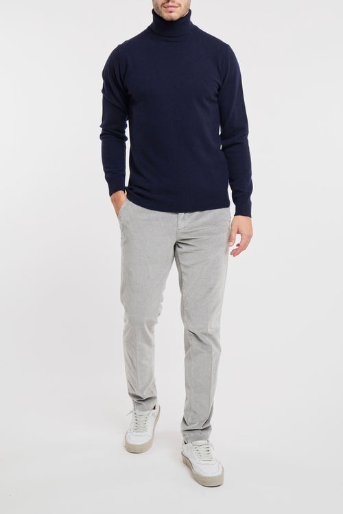 Maglia collo alto in misto cashmere - 2