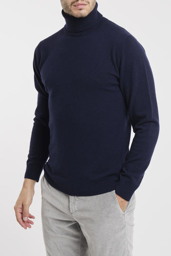 Maglia collo alto in misto cashmere - 3